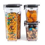 Progressive International Airtight 3-Piece Pantry Container Set