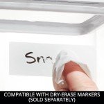 Clear Stackable Kitchen & Pantry Storage Canister