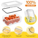 52 PCS Airtight Food Storage Containers with Lids