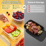 40 PCS Airtight Food Storage Containers with Lids