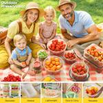 52 PCS Airtight Food Storage Containers with Lids