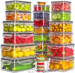 50-Piece Airtight Food Storage Container Set