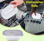 5 Pack Small Airtight Food Storage Containers