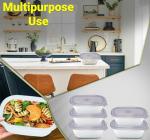5 Pack Small Airtight Food Storage Containers