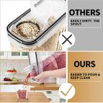 4-Piece Airtight Cereal Storage Containers Set