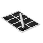 Airtight 6 Pack Food Storage Containers with Labels