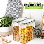 Airtight Cereal Storage Containers - 4 Pack