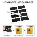 Airtight Cereal Storage Containers Set with Labels