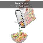 Airtight Cereal Storage Containers Set with Labels