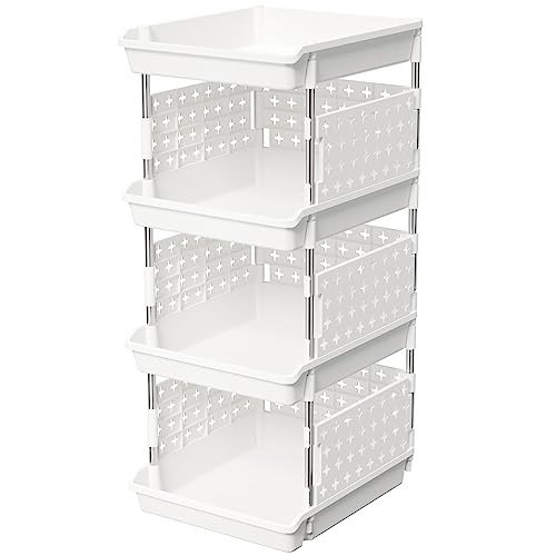 Vertical stacking pantry sets