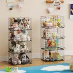 4-Pack Stackable Wire Baskets for Pantry Organization