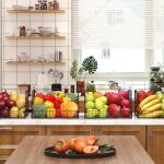 XXL Stackable Wire Storage Baskets - 4 Pack