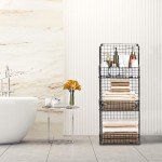 Stackable Wire Storage Baskets for Organized Spaces