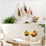 Boho Hanging Fruit Baskets - 3 Pack Set