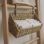 Woven Seagrass Wall Baskets for Easy Storage