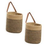 Stylish Wall Hanging Storage Baskets - 2 Pack