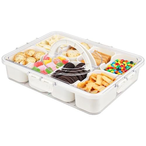Divided snack trays