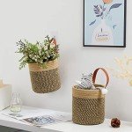 Stylish Wall Hanging Storage Baskets - 2 Pack