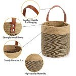 Stylish Wall Hanging Storage Baskets - 2 Pack
