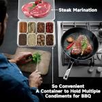 8-Compartment Snack and Veggie Storage Container