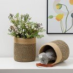 Stylish Wall Hanging Storage Baskets - 2 Pack