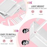 3-Tier Rolling Utility Cart with Removable Drawer