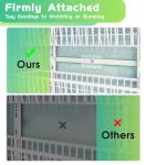 9-Tier Over-Door Pantry Organizer with Deep Baskets