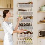 6-Tier Over Door Pantry Organizer with Baskets