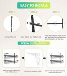 9-Tier Over-Door Pantry Organizer with Deep Baskets