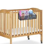 Bedside Hanging Organizer with Hooks - Black