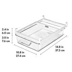 Clear OXO Undershelf Refrigerator Drawer, 14 In