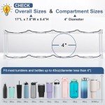Stackable Water Bottle Organizer for 40 oz Tumblers