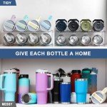 Stackable Water Bottle Organizer for 40 oz Tumblers