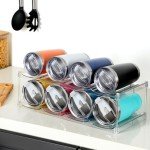 Stackable Water Bottle Organizer for 40 oz Tumblers