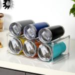 Stackable Water Bottle Organizer for Home Storage