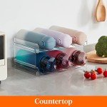 Stackable Water Bottle Organizer for Easy Storage