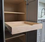 Wood Roll-Out Drawer Tray for Kitchen Storage