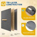 5-Drawer Fabric Tower Dresser for Organized Spaces