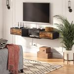 Modern Floating TV Stand with Power Outlet - 55
