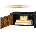 Modern Floating TV Stand with Power Outlet - 55