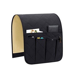 Armrest Organizer with Pockets for Couch or Chair