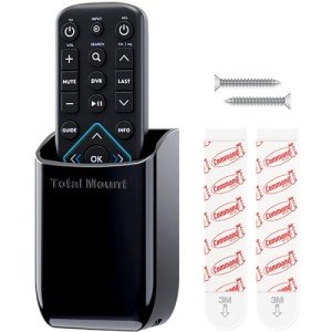 Hole-Free Remote Control Holder - Easy Wall Storage