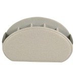 Remote Control Holder with 5 Compartments - Cream