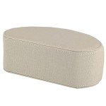 Remote Control Holder with 5 Compartments - Cream