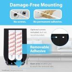 Hole-Free Remote Control Holder - Easy Wall Storage