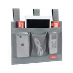 Zafit Grey Bedside Caddy with 4 Pockets