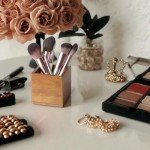 Acacia Wood Remote Control Holder Caddy