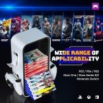 Allnice Game Rack: Holds 19 Games & 4 Controllers