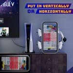 Allnice Game Rack: Holds 19 Games & 4 Controllers