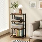 4-Tier Corner AV Media Stand and Organizer